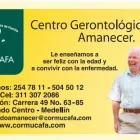 La imagen 1 de la Empresa CORMUCAFA - CENTRO GERONTOLÓGICO LINDO AMANECER. Hogar de ancianos en Medellín ANT