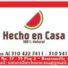 La imagen 2 de la Empresa HECHO EN CASA 100% NATURAL Tienda de postres en Barranquilla ATL
