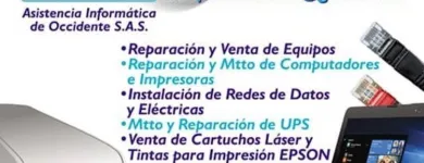 La imagen 2 de la Empresa ASISTENCIA INFORMATICA DE OCCIDENTE S.A.S Tienda de informática en Jamundí VAC