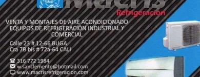 La imagen 4 de la Empresa MACRIS REFRIGERACIÓN Y AIRE ACONDICIONADO S.A.S Contratista de aire acondicionado en Guadalajara De Buga VAC
