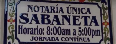 La imagen 4 de la Empresa NOTARÍA ÚNICA DE SABANETA Notaría en Sabaneta ANT