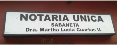 La imagen 5 de la Empresa NOTARÍA ÚNICA DE SABANETA Notaría en Sabaneta ANT