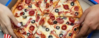 La imagen 1 de la Empresa PIZZA AMERICANA LA MOTA Servicio de entrega de comestibles a domicilio en Medellín ANT
