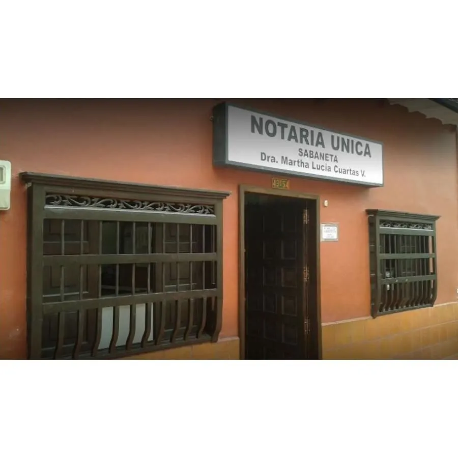 La imagen 1 de la Empresa NOTARÍA ÚNICA DE SABANETA