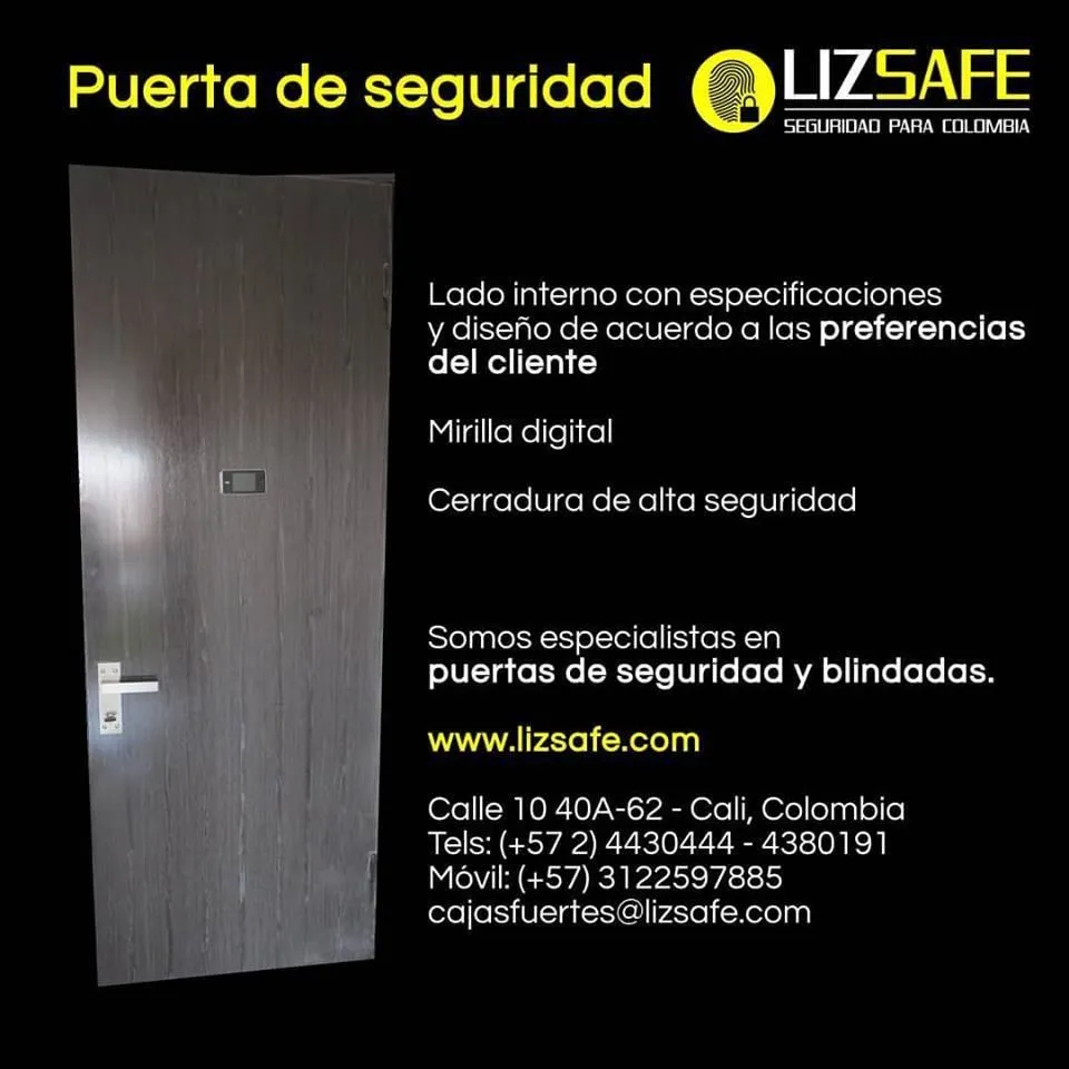 La imagen 2 de la Empresa CAJAS FUERTES LIZ SAFE S.A.S.